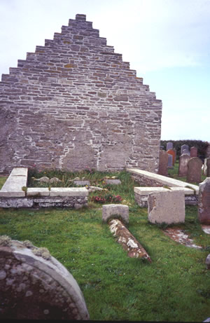 O2.3 St. Boniface's Church with hogback stone in foreground (BEC) - click for a larger image